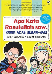 Image of Apa Kata Rasulullah SAW : Komik Adab Sehari-hari