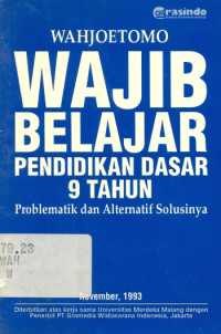 Image of Wajib Belajar Pendidikan Dasar 9 Tahun